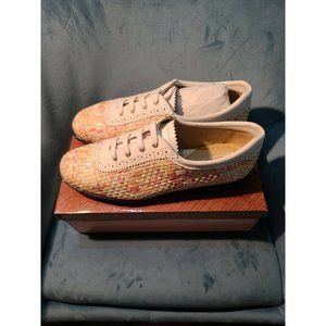 Shoes Aerogreen Woven Womens Golf Shoes Multi Color Size 11